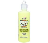 Tulip 3D Fabric Paint 4oz Glow (Yellow)