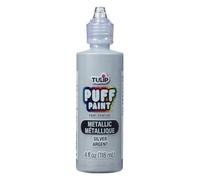 Tulip 3D Fabric Paint 4oz Metallic (Silver)