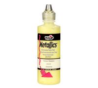 Tulip 3D Fabric Paint 4oz Metallic (Yellow)