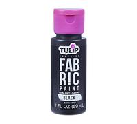 Tulip Brush-On Fabric Paint 2oz, Matte Black, As Detailed, One Size