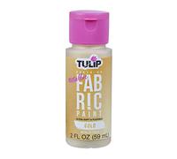 Tulip Brush-On Fabric Paint 2oz, Metallic Gold, As Detailed, One Size