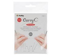 Tulip CarryC fine Gauge Cable 60 cm - 1 Unit Silver and Transparent