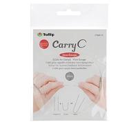 Tulip CarryC fine Gauge Cable 80 cm Transparent with Silver connectors - 1 Piece
