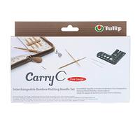 Tulip CarryC Interchangeable Bamboo Knitting Needle Tip, 1 Unit, Beige