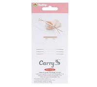 Tulip CarryS fine Gauge Cables 5 cm, Pack of 3, Silver and Transparent