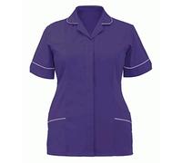 Tulip Classic Nurses Tunic Ladies Tunic CHLT1 Size: 6-32 - Purple (32, Purple/Lilac)