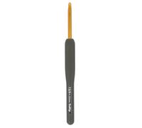 Tulip Crochet Hook, Black, Gold, One Size