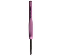 Tulip Crochet Hook, Leather, Pink, Size 8/5mm