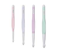 Tulip Crochet Hooks, Large Set with Rubber Handle, Ergonomic for Arthritis