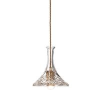 Tulip Decanterlight Pendant Crystal/ Brass