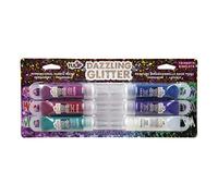 Tulip Dimensional Dazzling Glitter Fabric Paint 6 Color, Trinkets, As Detailed, One Size