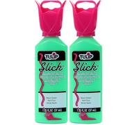 Tulip Dimensional Fabric Paint 1-1/4 Ounces-Slick-Fluorescent Green (Pack of 2)