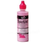 Tulip Dimensional Fabric Paint 4oz-Sparkles - Cotton Candy