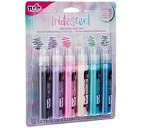 Tulip Dimensional Fabric Paint Iridescent - Pack of 6 (37 ml each)