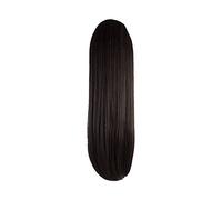Tulip Drawstring Ponytail (Dark Brown)