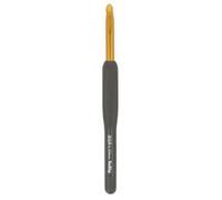 Tulip Etimo Crochet Hook Soft Grip 6.5 mm Black and Gold - 1 piece
