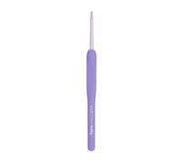 Tulip Etimo Murasaki Crochet Hook - Softgrip Ergonomic Aluminium Hook, Lightweight and Smooth Tip for All Yarn Types, Purple Handle, 2.75mm - 1 Piece