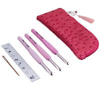 Tulip Etimo Rose Crochet Hook Set, Pink (B)