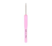 Tulip Crochet Hook, Leather, Pink, Size 8/5mm
