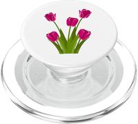 Tulip Flower Botanical for Women PopSockets PopGrip for MagSafe