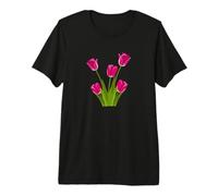Tulip Flower Botanical for Women Premium T-Shirt