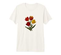 Tulip Flower Shirt Beautiful Botanical Tulips Premium T-Shirt