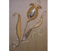 Tulip Goldwork Embroidery Kit - For the beginner