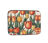 Tulip Group 12 inch Print Laptop Case, Business/Office Commuter Laptop Case