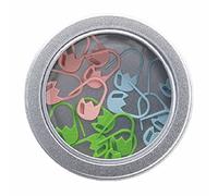 Tulip Heart Stitch Marker Small - 1 Unit, Green Blue Pink