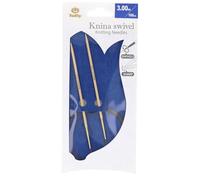 Tulip Knitting Needles, Bamboo, Beige, 100 cm x 3 mm