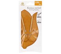 Tulip Knitting Needles, Bamboo, Beige, 40 cm x 4.5 mm
