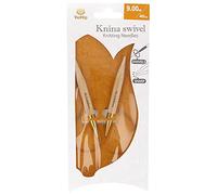 Tulip Knina Swivel Circular Needle 40 cm 9.0 mm - 1 piece Beige Gold and Bronze