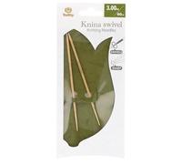Tulip Knitting Needles, Bamboo, Beige, 60 cm x 3 mm