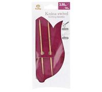 Tulip Knitting Needles, Bamboo, Beige, 80 cm x 3.5 mm