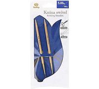 Tulip Knitting Needles, Bamboo, Beige, 100 cm x 5 mm