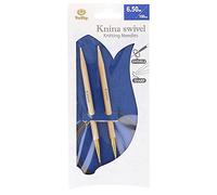Tulip Knitting Needles, Bamboo, Beige, 100 cm x 6.5 mm