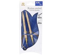 Tulip Knitting Needles, Bamboo, Beige, 100 cm x 8 mm