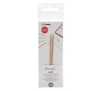 Tulip Knitting Needles, Bamboo, Beige, 2 mm