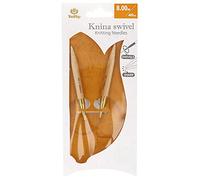 Tulip Knitting Needles, Bamboo, Beige, 40 cm x 8 mm