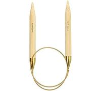 Tulip Knitting Needles, Bamboo, Beige, 60 cm x 12 mm