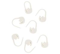 Tulip Lockable Stitch Marker, White, 1 Piece