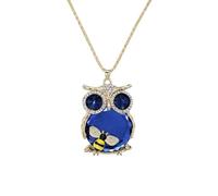 TULIP LY Sweet Crystal Maple Leaf Pendant Necklace Pearl Adjustable Bohemian Style Flower Tassel Long Chain Sweater Necklace, 76.20 cm, Crystal, Zircon