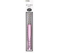 Tulip Needle Company TEL-02E Etimo Rose Steel Crochet Hook-Size 2/1.5mm