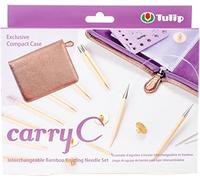 TULIP Needle Company TP1195 Carry C Interchangeable Bamboo Knitting Needle Set