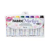 Tulip Phat Jumbo Fabric Markers (Multi-Coloured, 8-Pack)