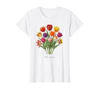 Tulip Plant Illustration Tulipa gesneriana Value Graphic T-Shirt