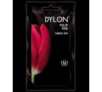 Tulip Red - Dylon HAND DYE Fabric Cotton Material Linen Colour Cloth Fashion Unique Style