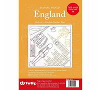 Tulip Embroidery, White, One Size