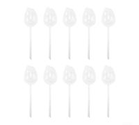 Tulip Shaped Watering Balls 10 Piece Set for Automatic Plant Watering and Maintenance (Transparent)