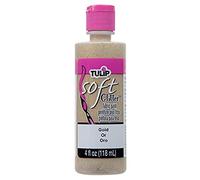 Tulip Soft Fabric Paint 4oz, Glitter Gold, One Size
